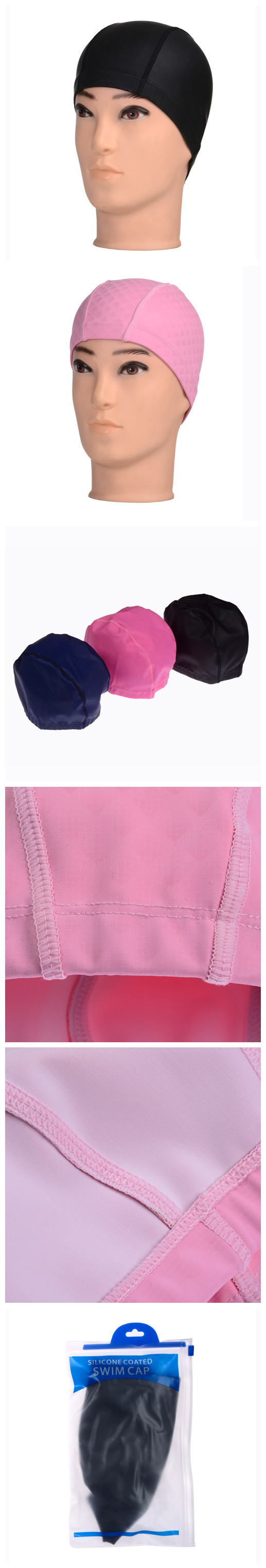 silicone coated swim cap silicone coated swim cap