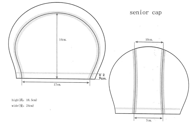 莱卡帽成人尺寸