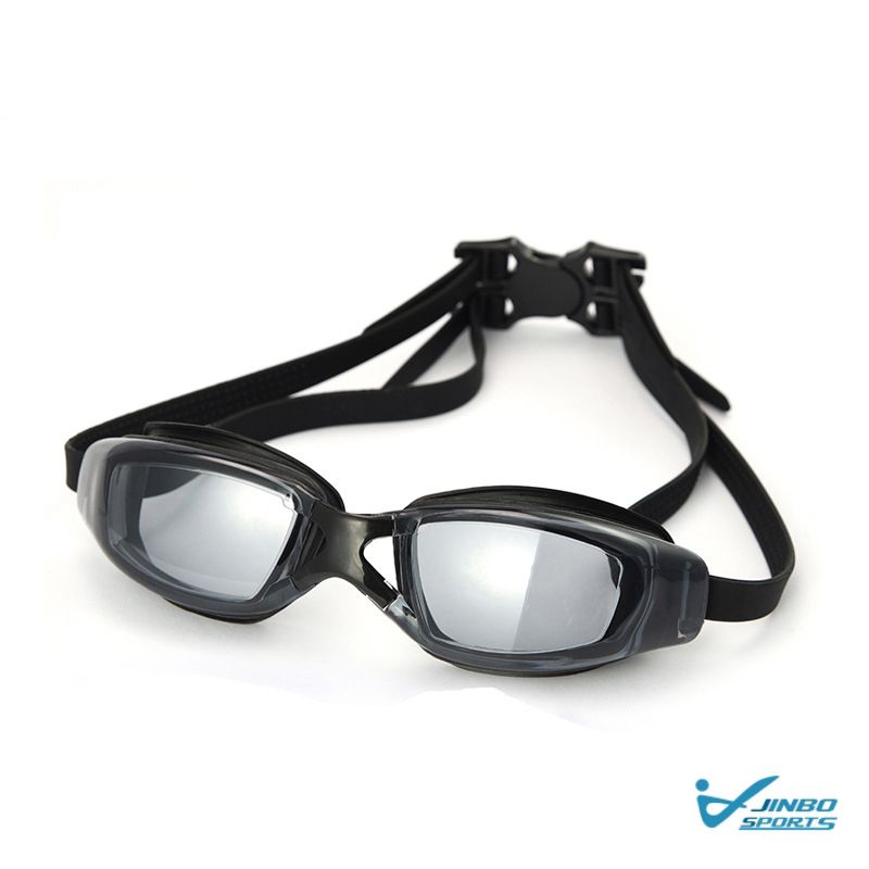 Adult Swimming Goggles with Coated or Clear Lenses, Custom Prescription Available