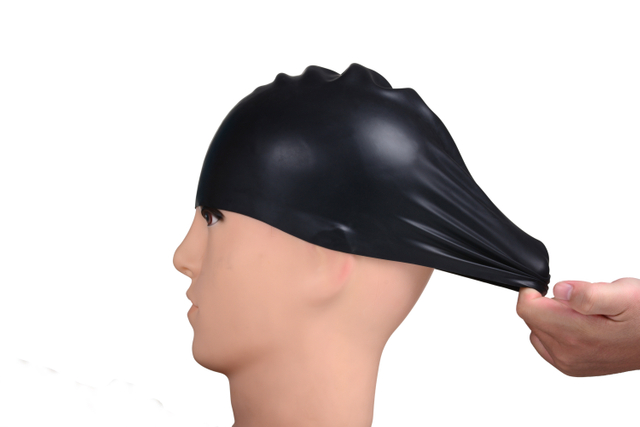 Fashion Swimming Cap silicone material 50g