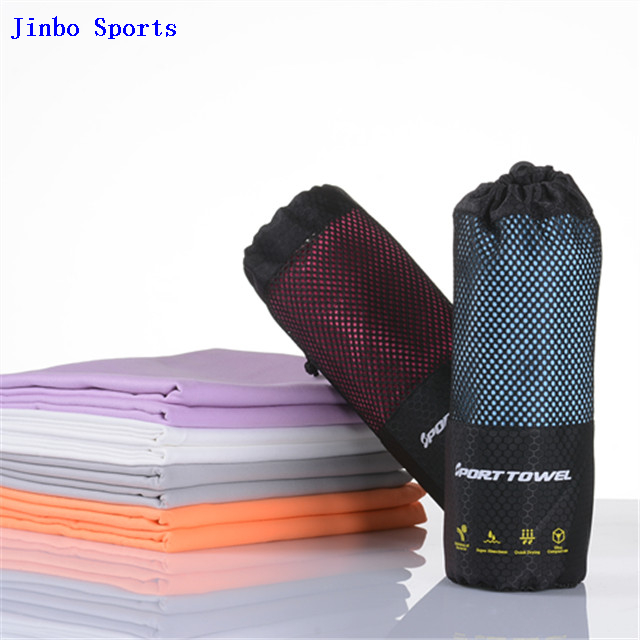 Factory Direct Supply High Quality Microfiber Custom Logo Gym Sports Travel Microfiber Towel