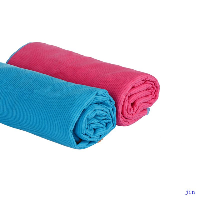 Stripe Microfiber Seude Towel