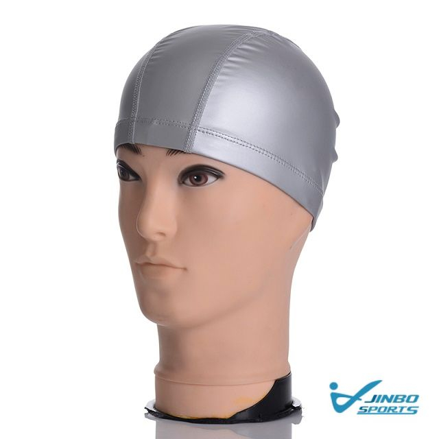 High Quality PU Material Adult Male and Female Swimming Entertainment Swimming Cap