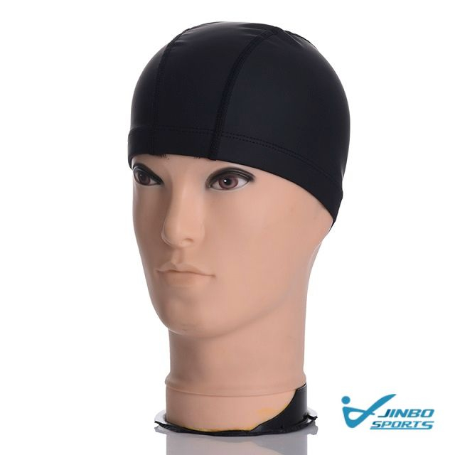 High Quality PU Material Adult Male and Female Swimming Entertainment Swimming Cap
