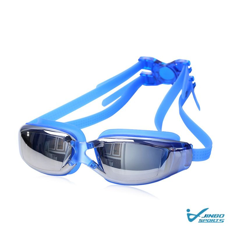 Adult Swimming Goggles with Coated or Clear Lenses, Custom Prescription Available