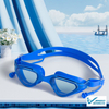 Adult One-Piece Silicone Swimming Goggles with PC Lens