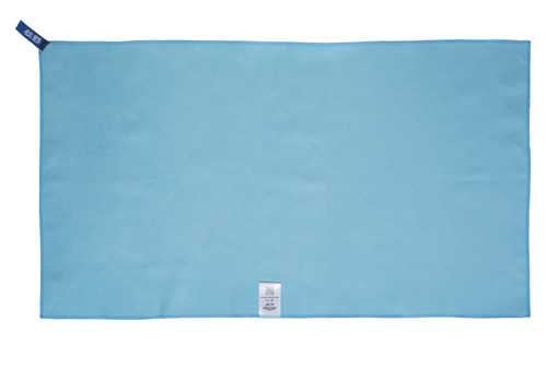 sky blue towel