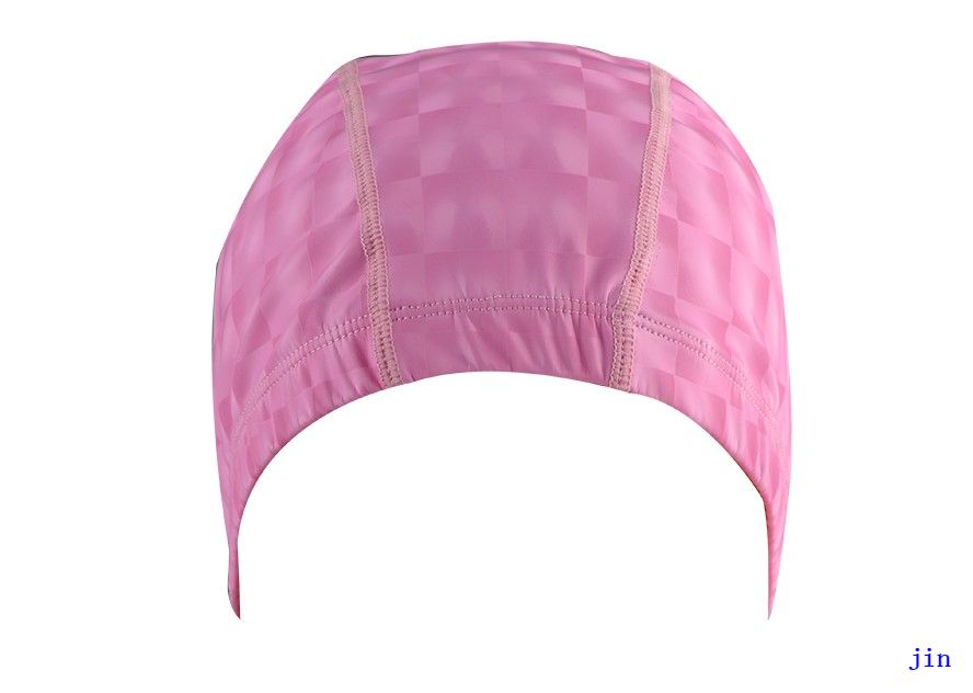  PU Swimming Cap for Men, Women And Youth - Long Hair, Thick Or Short - Average/Large Heads 