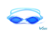 Anti-Fog & UV Protection One-Piece Swimming Goggles with Silicone Strap and TPE Frame