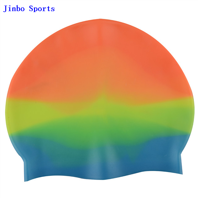 Personalized Waterproof Swim Caps silicone Swimming Cap Extra large size