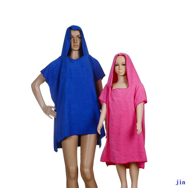 Outdoor Beach Sports Windproof Soft Skin Friendly Travel Microfiber Poncho