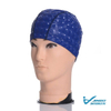 Male and Female Adult Pu Waterproof Solid Color Swimming Cap High Elasticity 3d Printed Swimming Cap