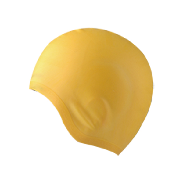 Silicone Swim Cap Ear Protection Waterproof for Long Hair & Big Head