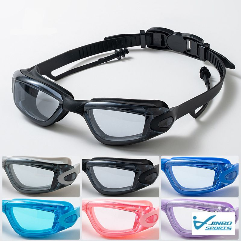 Premium Adult Silicone Swimming Goggles Frame and Strap