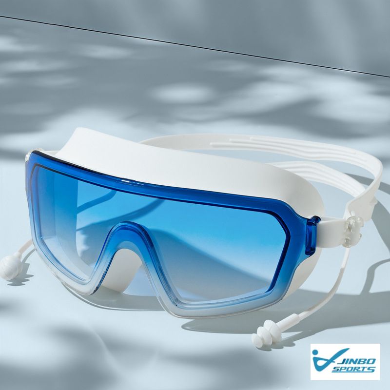 Adult Rainbow & Gradient & Clear Swimming Goggles