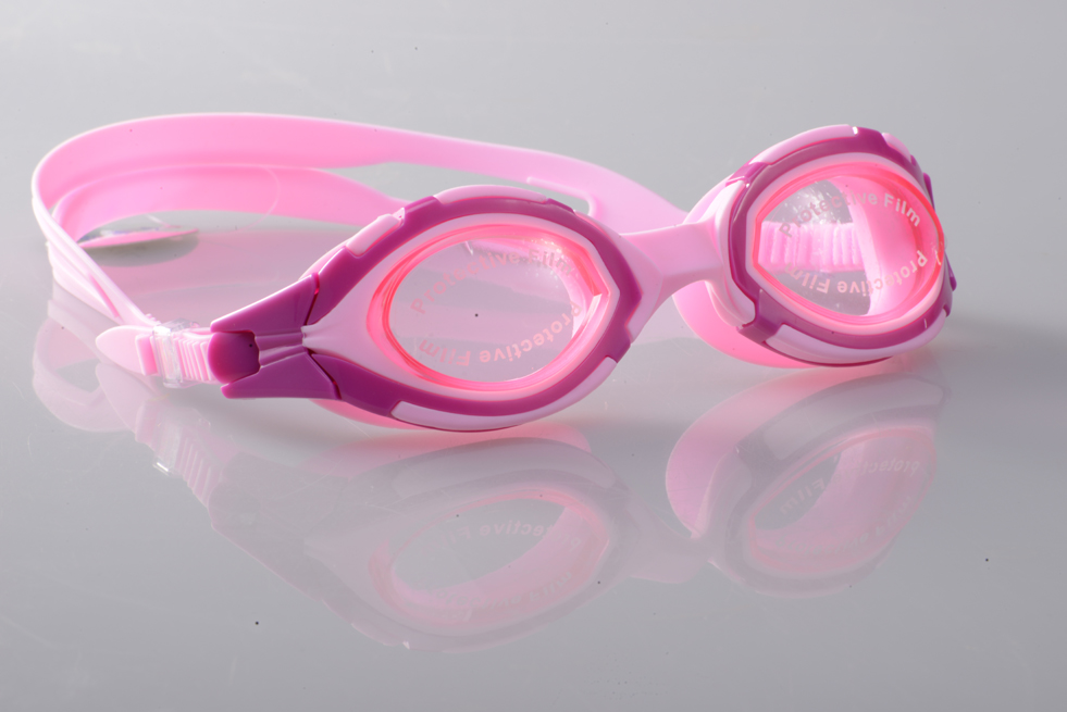 Wholesale One piece Anti-water Anti-fog UV Protection JB7125S Swim Goggles custom color and package