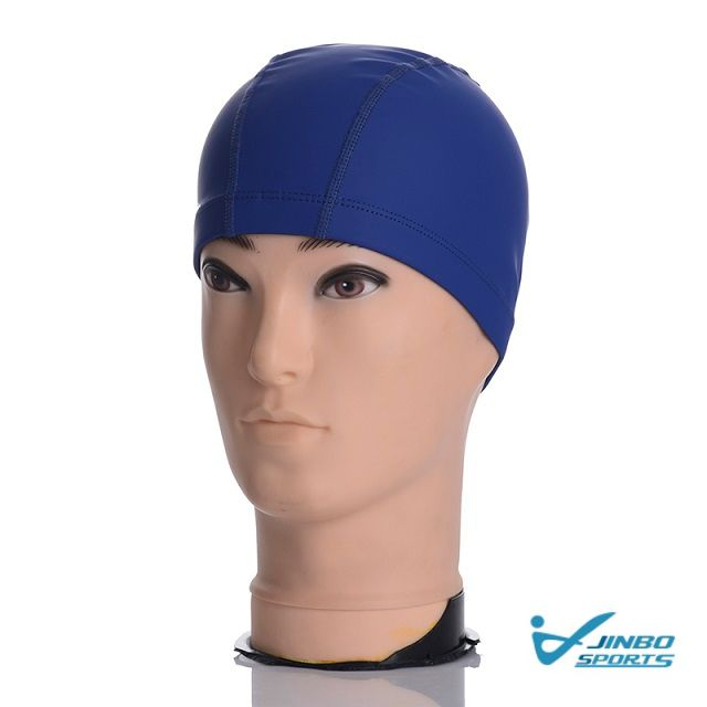 High Quality PU Material Adult Male and Female Swimming Entertainment Swimming Cap
