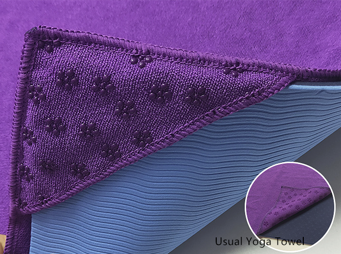 yoga towel corner