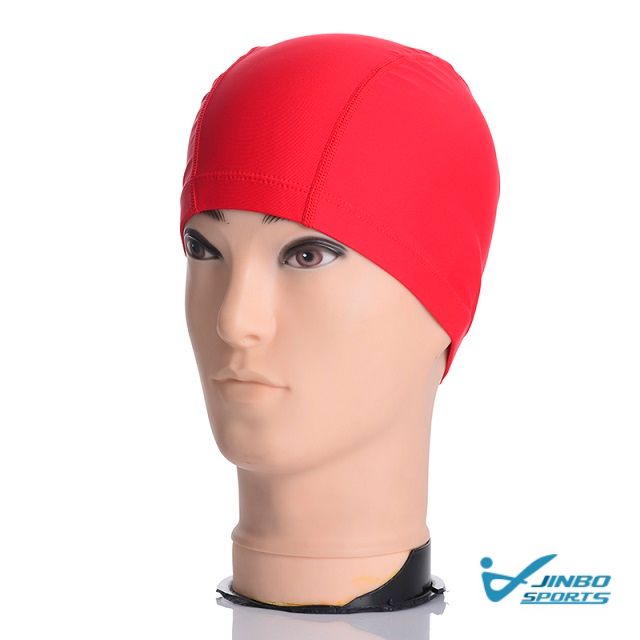 High Elasticity for Lycra Swimming Cap for Women Men Girls Kids with Custom Breathable Nylon material