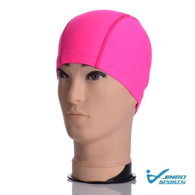 High Elasticity for Lycra Swimming Cap for Women Men Girls Kids with Custom Breathable Nylon material