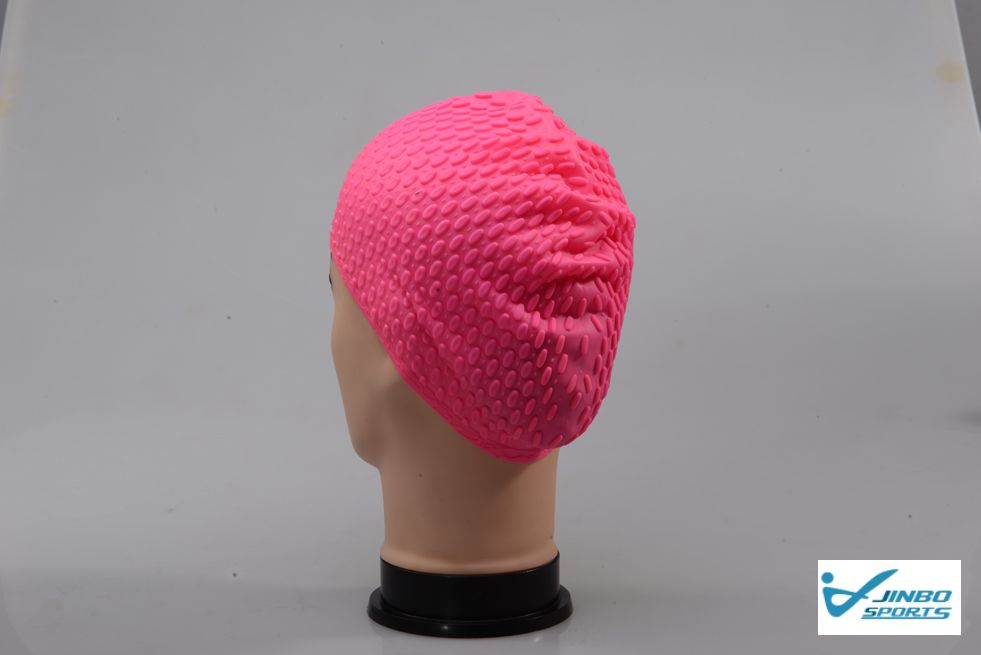 Waterproof Silk Printing Silicone Water Drop Swimming-cap OEM